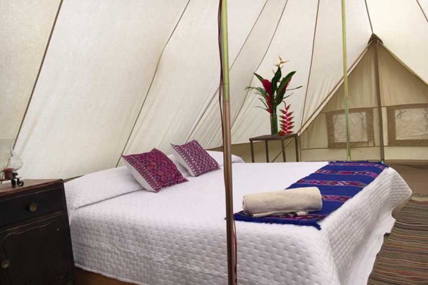 Luxurious camping in Oaxaca's southern Sierra.