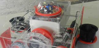 Rodríguez's submarine robot.