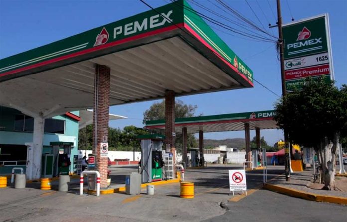 Pemex stations have been closed for lack of fuel.
