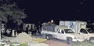 This cemetery in Azcapotzalco was an operations center for a petroleum thief identified last July.