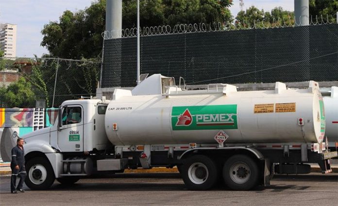 Pemex tanker trucks will be joined by those of private companies to transport fuel.