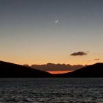 Sunset at Bonanza Bay.