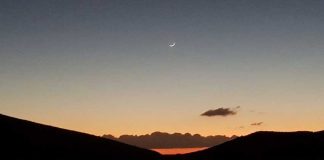 Sunset at Bonanza Bay.