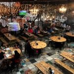 Inside La Mera Obrera, a restored warehouse in a blue-collar district of Mexico City.