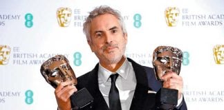 Award-winning director Cuarón.