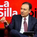 Security Secretary Durazo speaking on the program La Silla Roja.