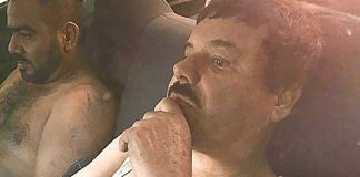 Guzmán after his capture in 2016.