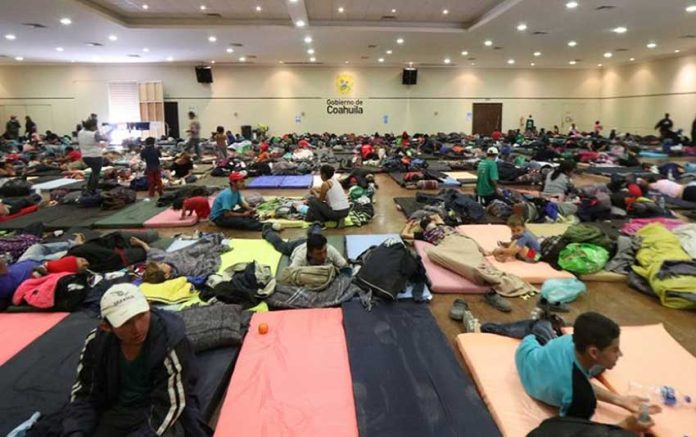 A migrants' shelter in Coahuila.