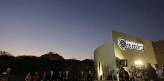 Opening ceremony at the new museum in Querétaro.