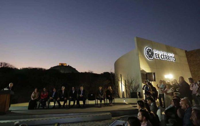 Opening ceremony at the new museum in Querétaro.