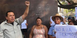 Opponents of the power plant reject consultation.