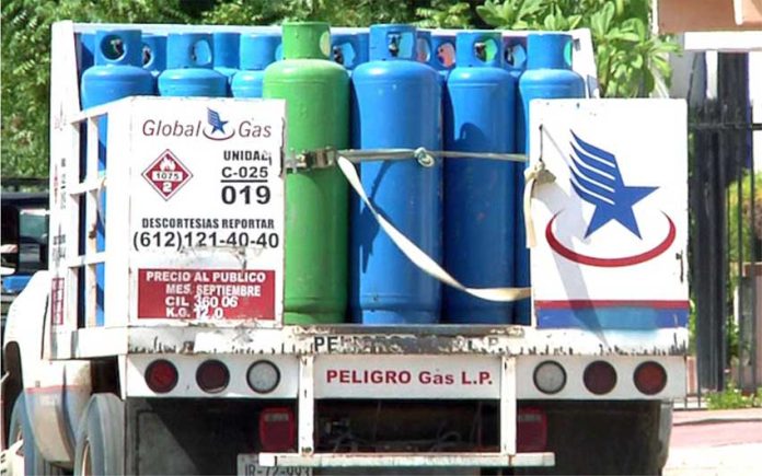 Propane is being rationed in Baja California Sur.
