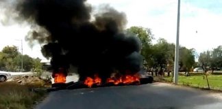 A blockade designed to repel federal forces in Santa Rosa de Lima.
