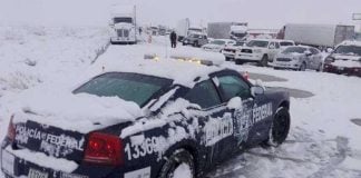 Snow can be expected at higher altitudes in some northern states.