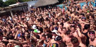 Spring break: too much sex on the beach.