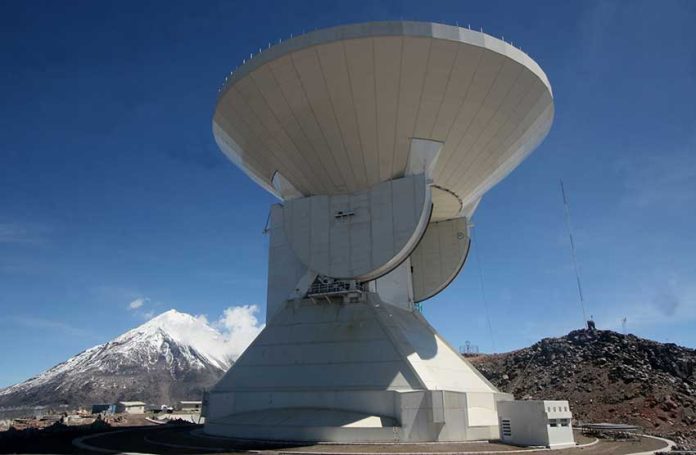 The Puebla telescope, difficult to access due to criminal activity.