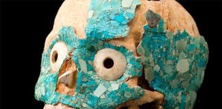 One of the items on display at an exhibition that is reopening in Oaxaca.