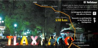 The 'Yalistour," a 438-kilometer roadtrip from Mexico City to Tlaxiaco.