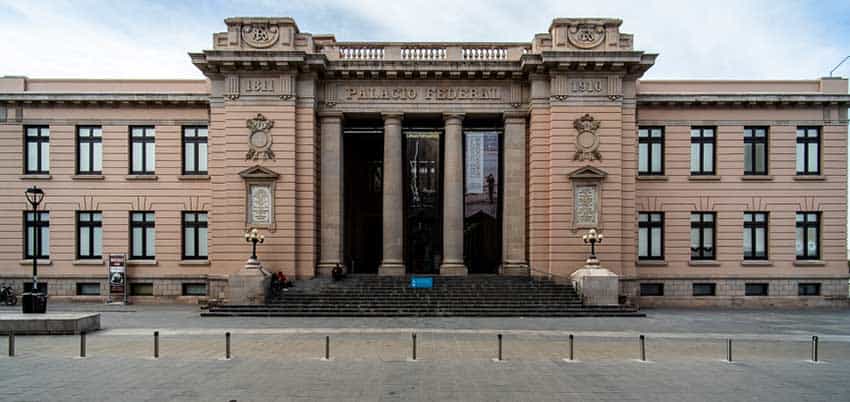 The former Federal Palace is now the Casa Chihuahua Museum.