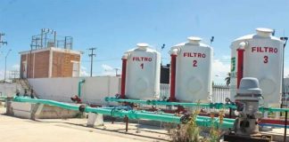 A water treatment plant in Torreón.