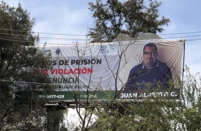 One of Oaxaca's new billboards.