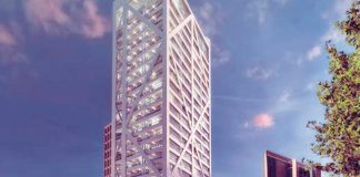 The Enquentro residential tower is one of the suspended projects.