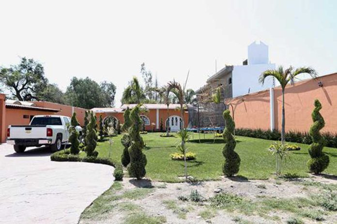 The second mansion to be seized in Santa Rosa de Lima.