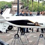 Nuevo León's new high-tech drone.