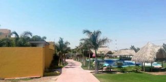 The property believed to be the home of the Guanajuato cartel leader.