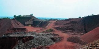 The Puebla mine at the center of a court case.