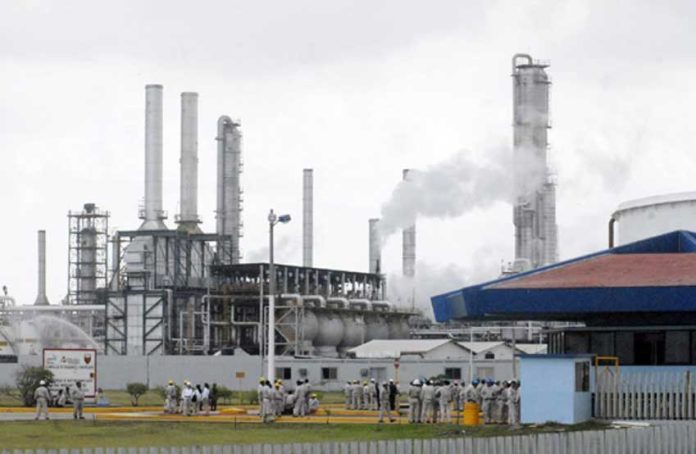 The fertilizer plant in Coatzacoalcos, Veracruz.