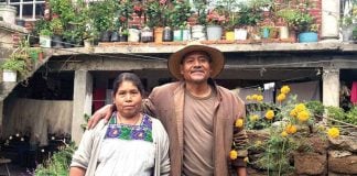 Two of the many hosts at indigenous communities on Rutopía's itinerary.