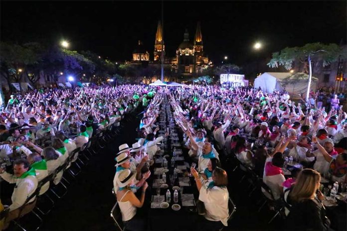 Tequila tasters break the world record in Guadalajara.
