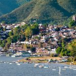 The beautifully preserved colonial town of Valle de Bravo.