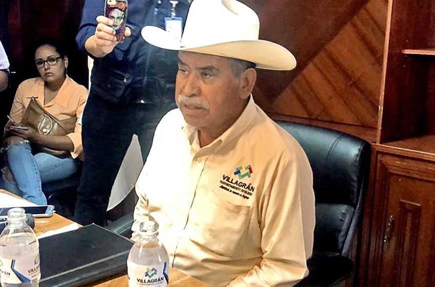 Mayor Lara: cartel doesn't operate in Villagrán.