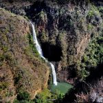 View from on high of El Salto del Nogal, near Tapalpa, Jalisco