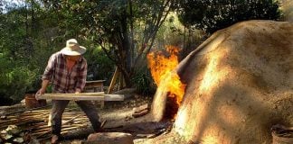 Making raicilla at Rancho Nuevo