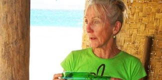 Claire Donahue, the “glass lady,