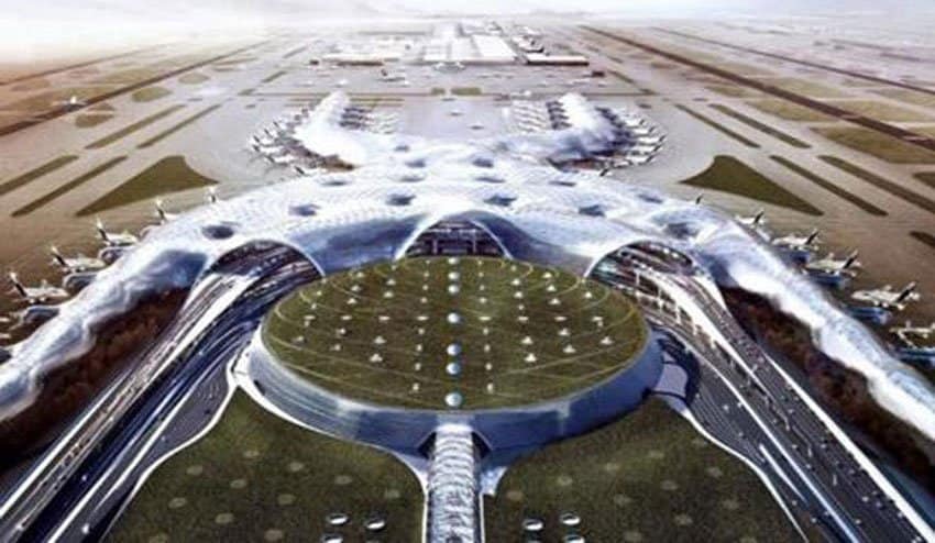 The design of the Texcoco airport was rather more ambitious.
