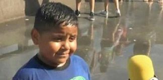 Andrick shares his dream with a reporter.