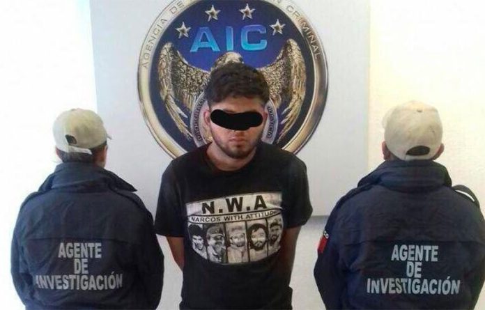 Suspected cartel killer 'El Titi.'