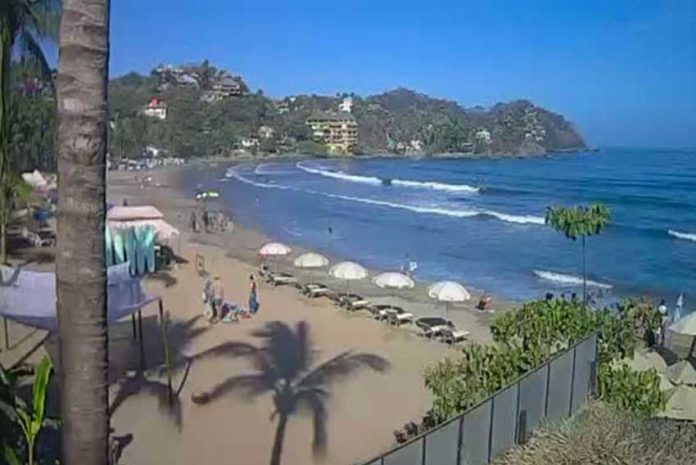 Sayulita beach, Nayarit, where a new treatment plant is being installed.
