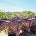 The historic bridge in Querétaro.