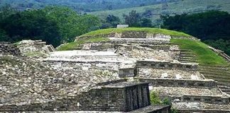 Cuauhtocho, an archaeological site in Veracruz that received no visitors last year.