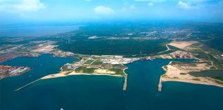 Site of the Dos Bocas refinery.