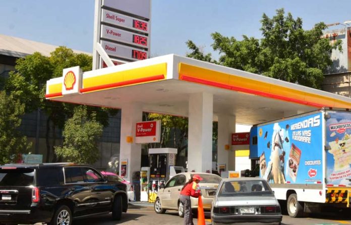 Shell gas was the most expensive last week.