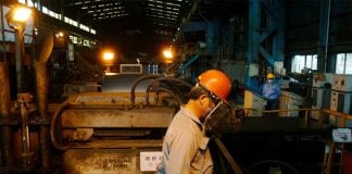 A drop in industrial activities contributed to the GDP decline.