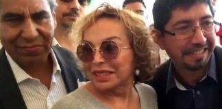 Former teachers' union boss Gordillo.