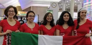Mexico's math winners.