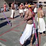 Rarámuri inmates celebrate Easter in Chihuahua prison.